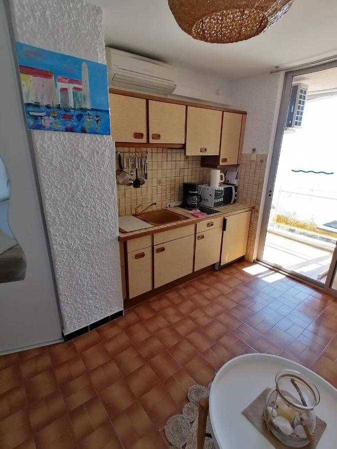 Studio Vue Sur La Mer Au 6Eme Et Dernier Etage Canet-en-Roussillon Exteriér fotografie