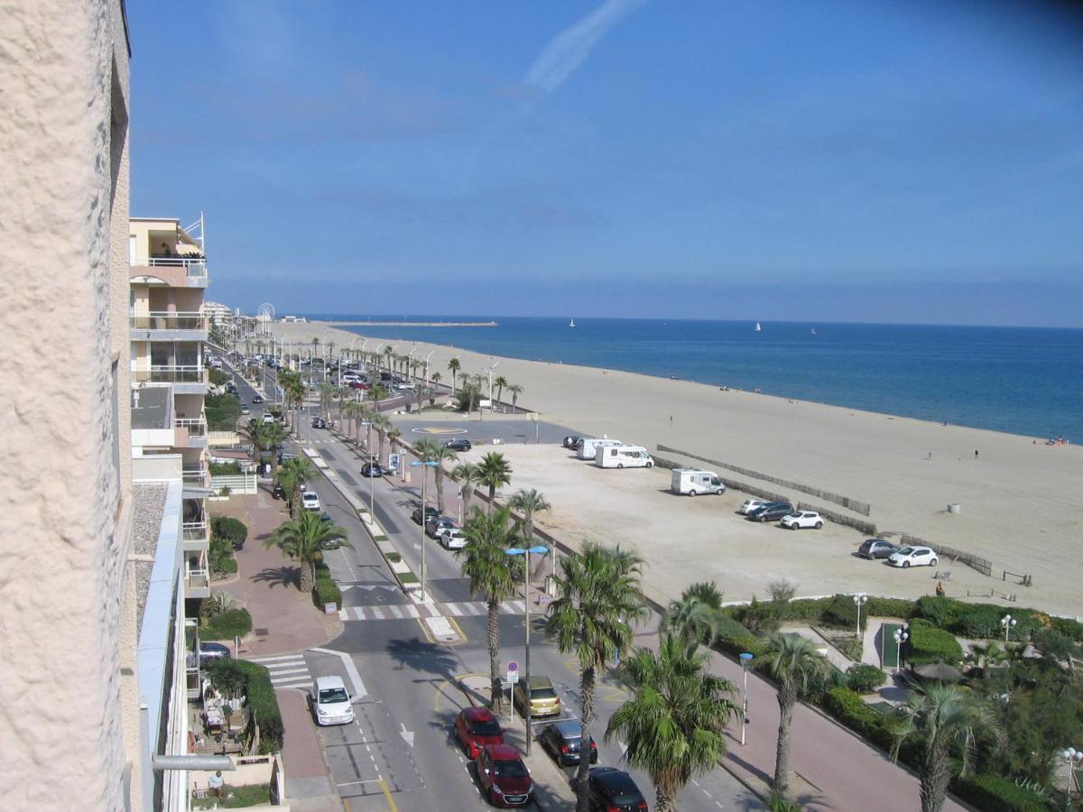 Studio Vue Sur La Mer Au 6Eme Et Dernier Etage Canet-en-Roussillon Exteriér fotografie