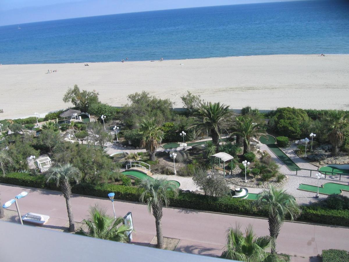 Studio Vue Sur La Mer Au 6Eme Et Dernier Etage Canet-en-Roussillon Exteriér fotografie