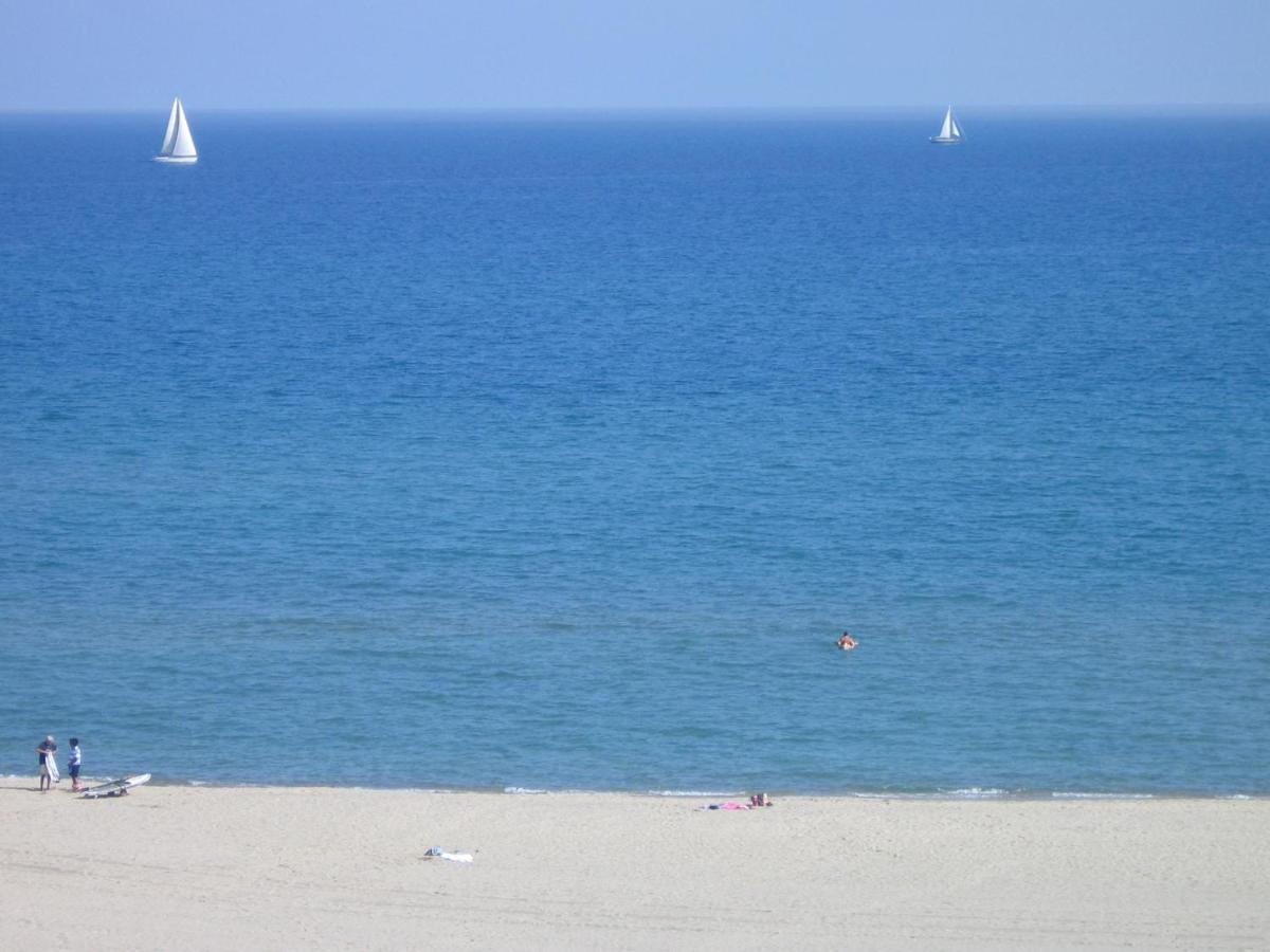 Studio Vue Sur La Mer Au 6Eme Et Dernier Etage Canet-en-Roussillon Exteriér fotografie