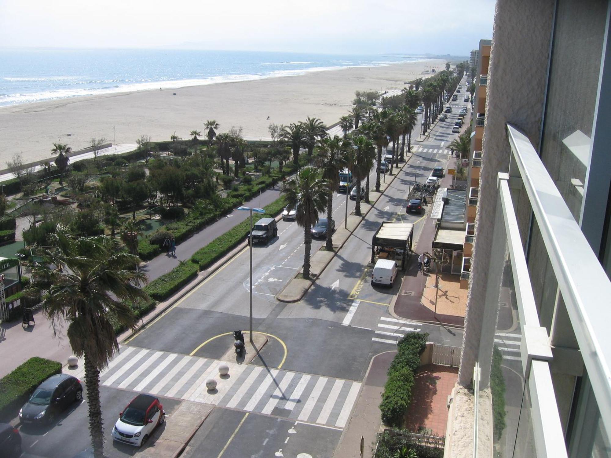 Studio Vue Sur La Mer Au 6Eme Et Dernier Etage Canet-en-Roussillon Exteriér fotografie
