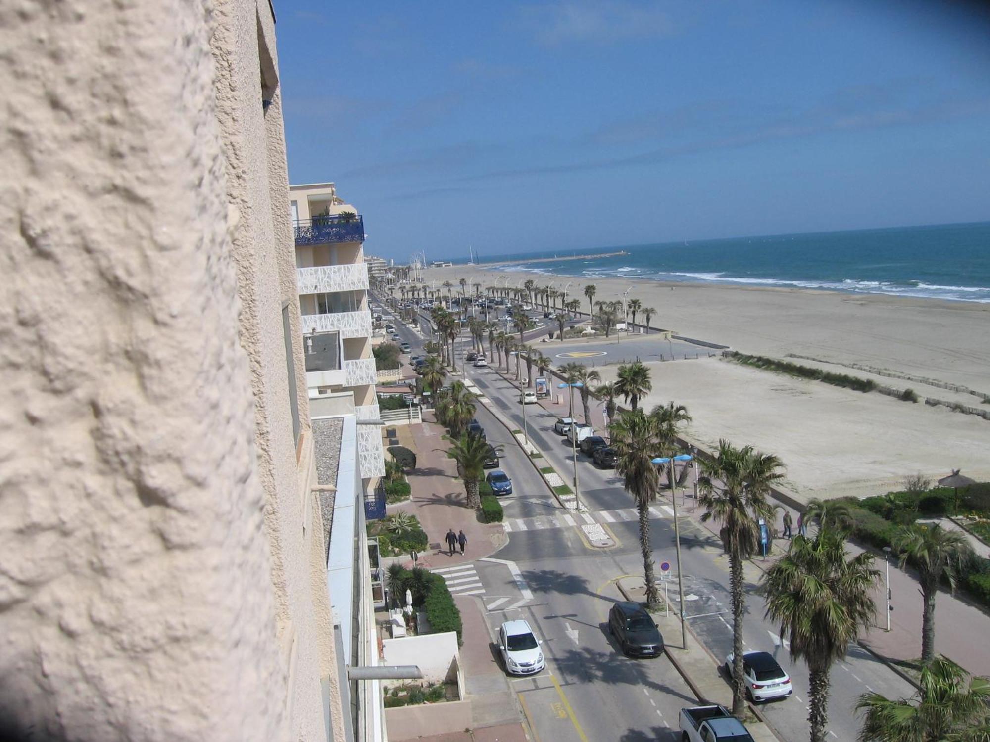 Studio Vue Sur La Mer Au 6Eme Et Dernier Etage Canet-en-Roussillon Exteriér fotografie