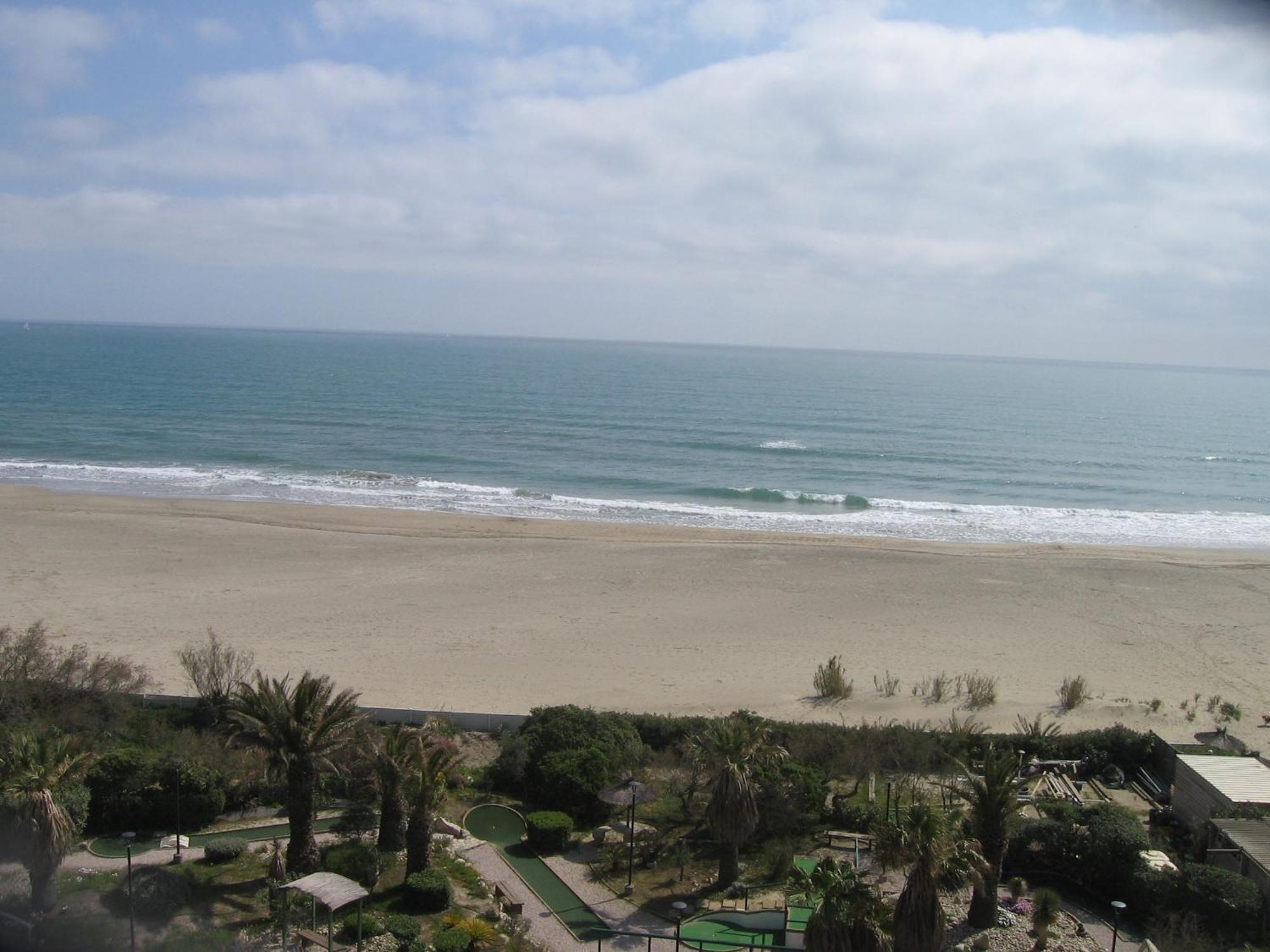 Studio Vue Sur La Mer Au 6Eme Et Dernier Etage Canet-en-Roussillon Exteriér fotografie