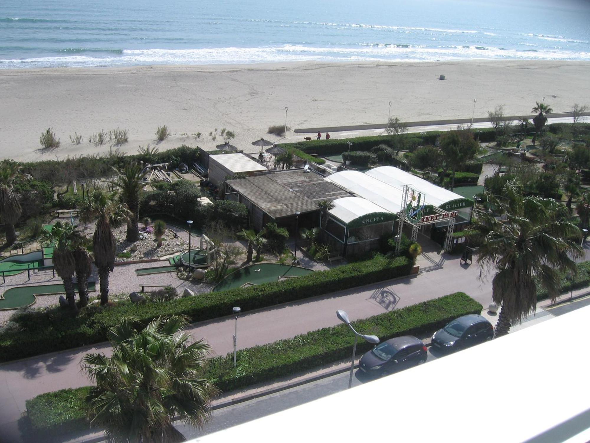 Studio Vue Sur La Mer Au 6Eme Et Dernier Etage Canet-en-Roussillon Exteriér fotografie