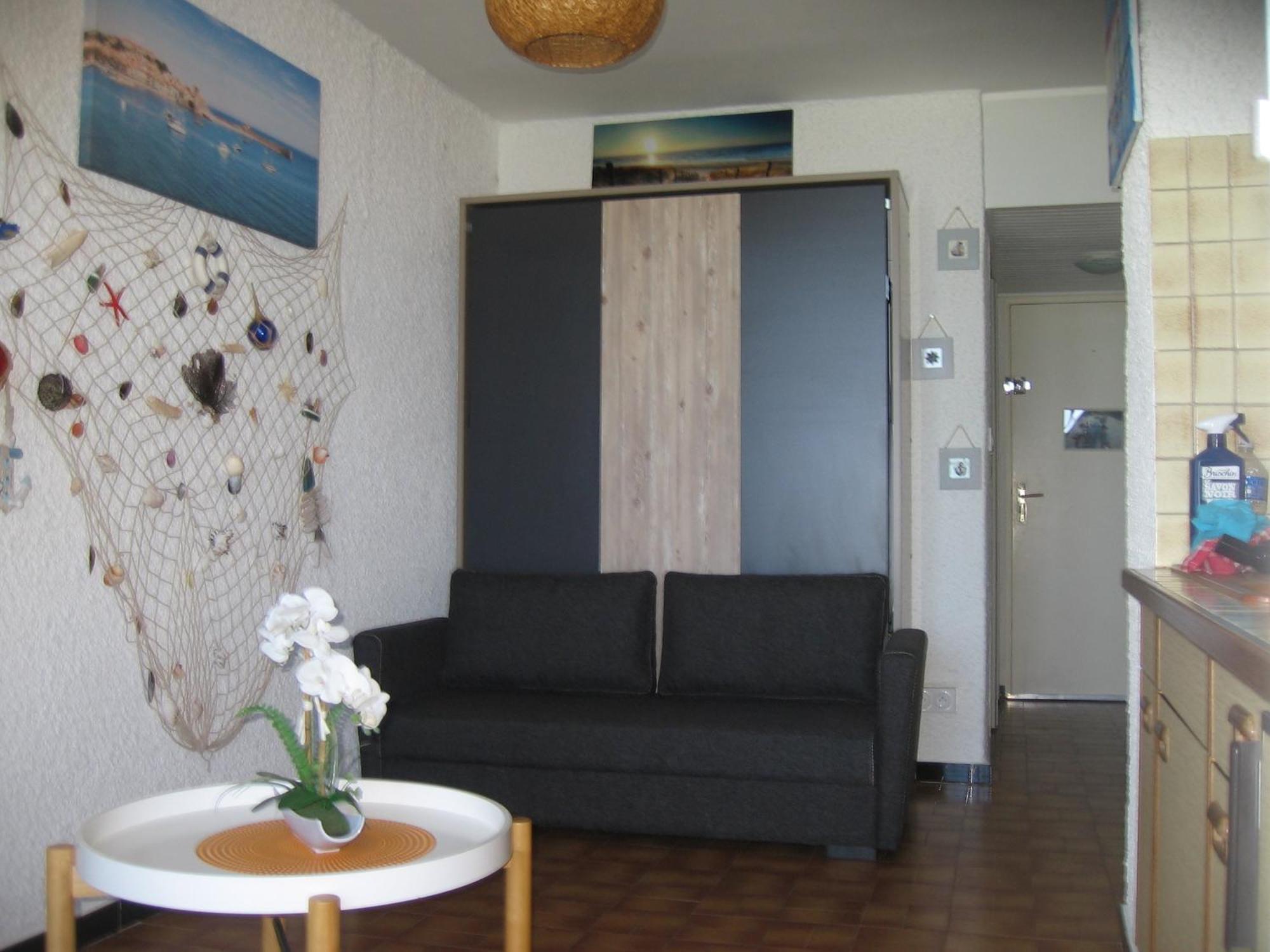 Studio Vue Sur La Mer Au 6Eme Et Dernier Etage Canet-en-Roussillon Exteriér fotografie